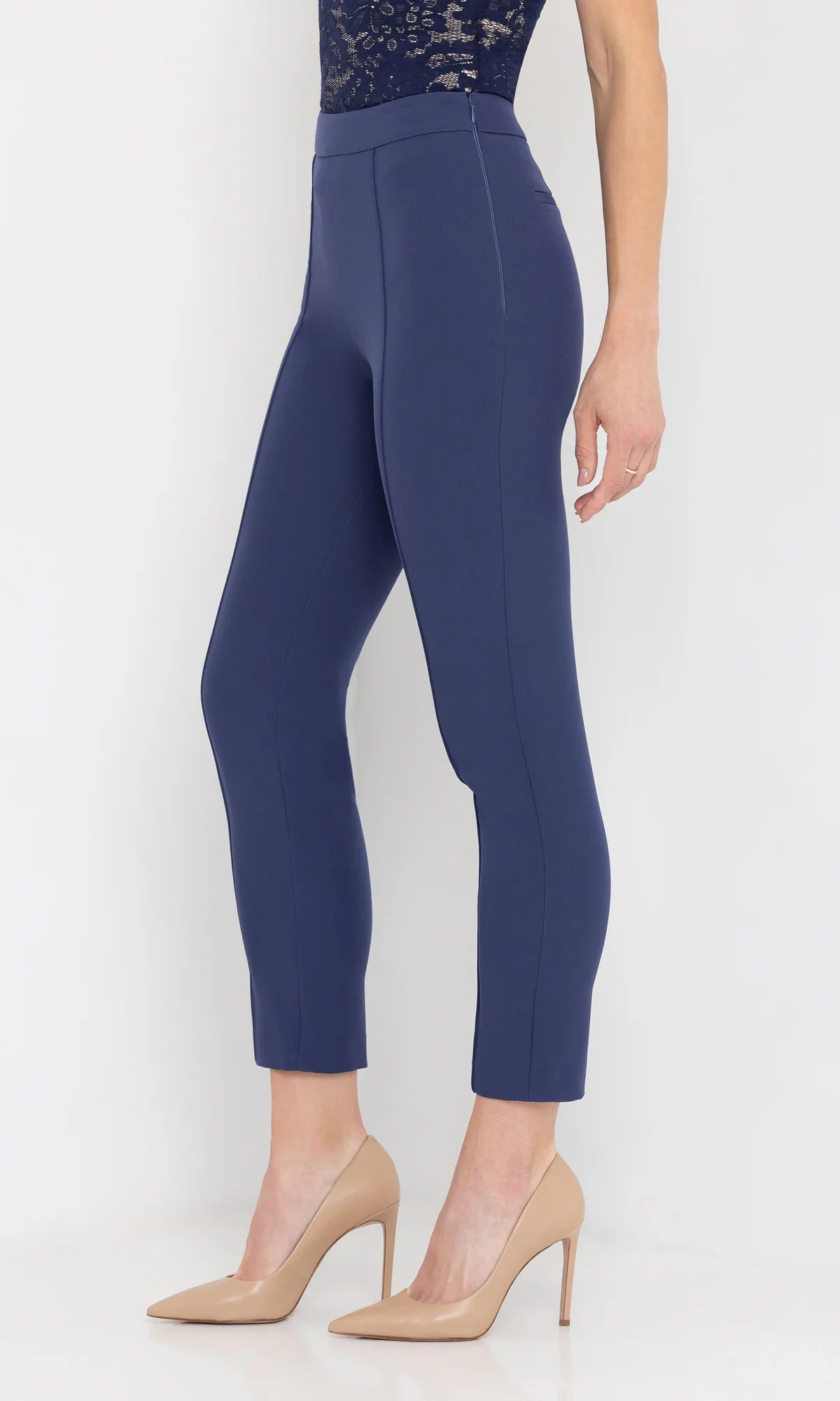 Lonny Crepe Pants Dusk