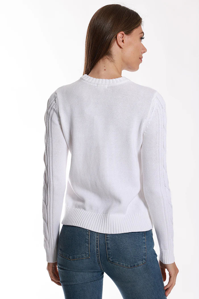 Cotton Cable Cashmere Sweater