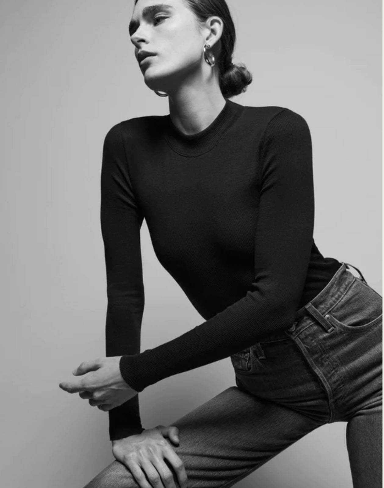 Gina Long Sleeve Black
