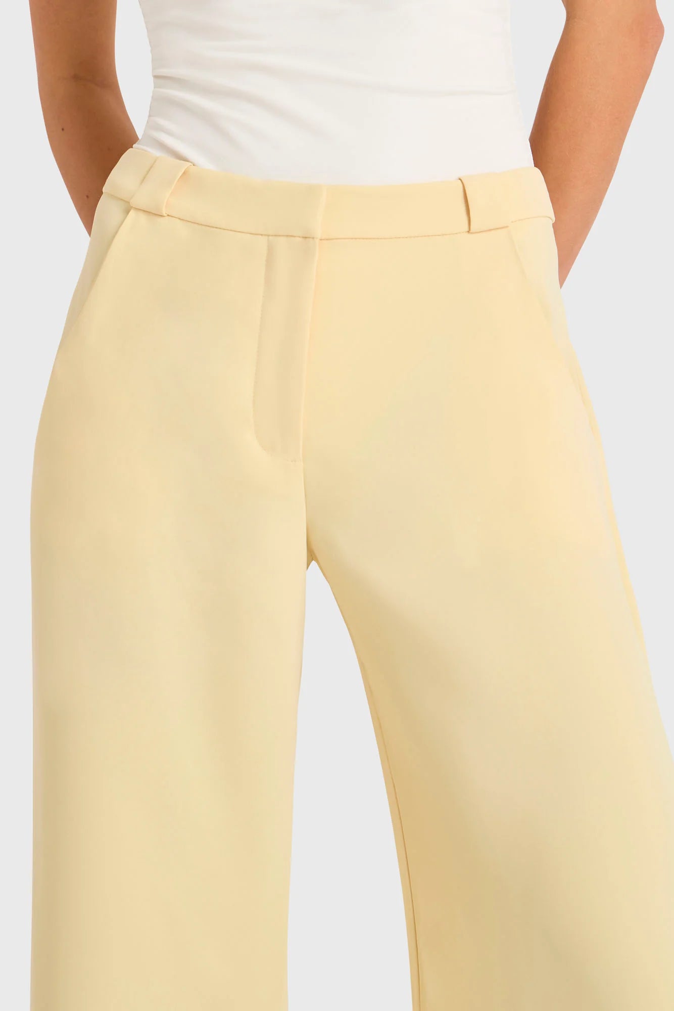 Saddler Pant (IVORY…not yellow)