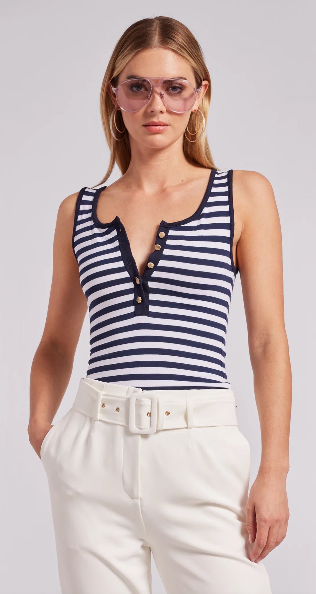 Fathima Stripe Top