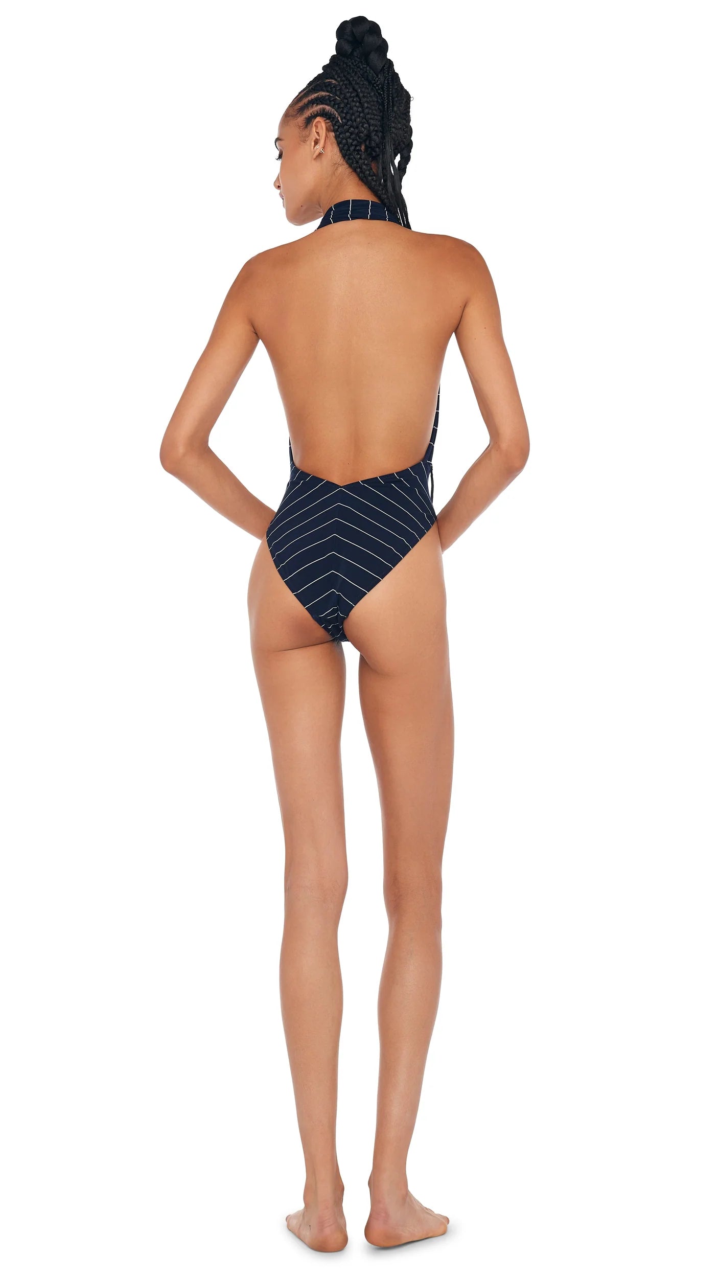 Cross Halter Bodysuit