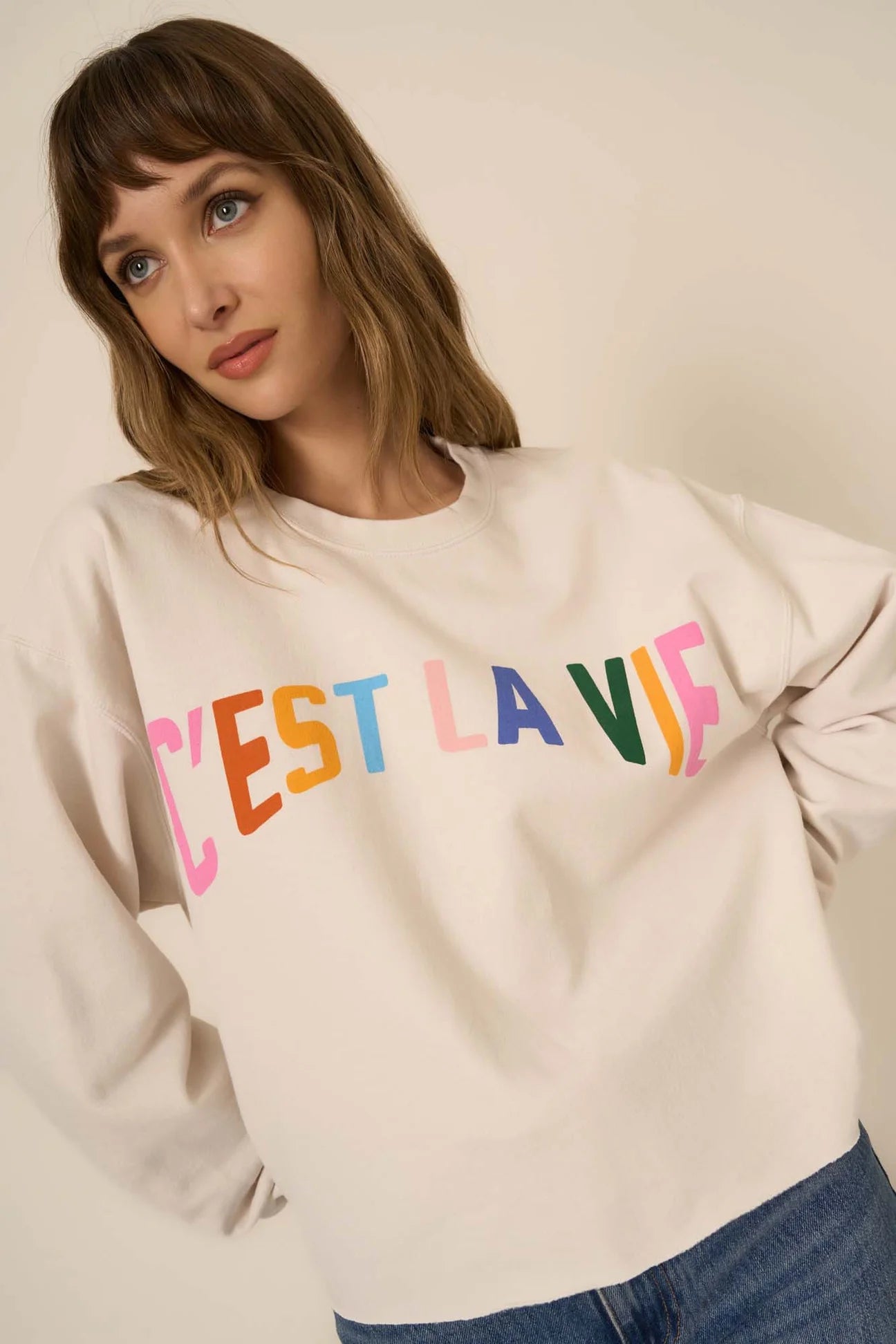 C’est La Vie Sweatshirt