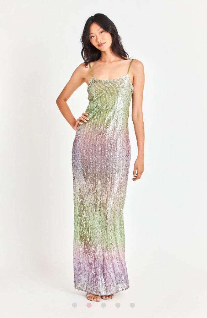 Lilac Sequin Dress