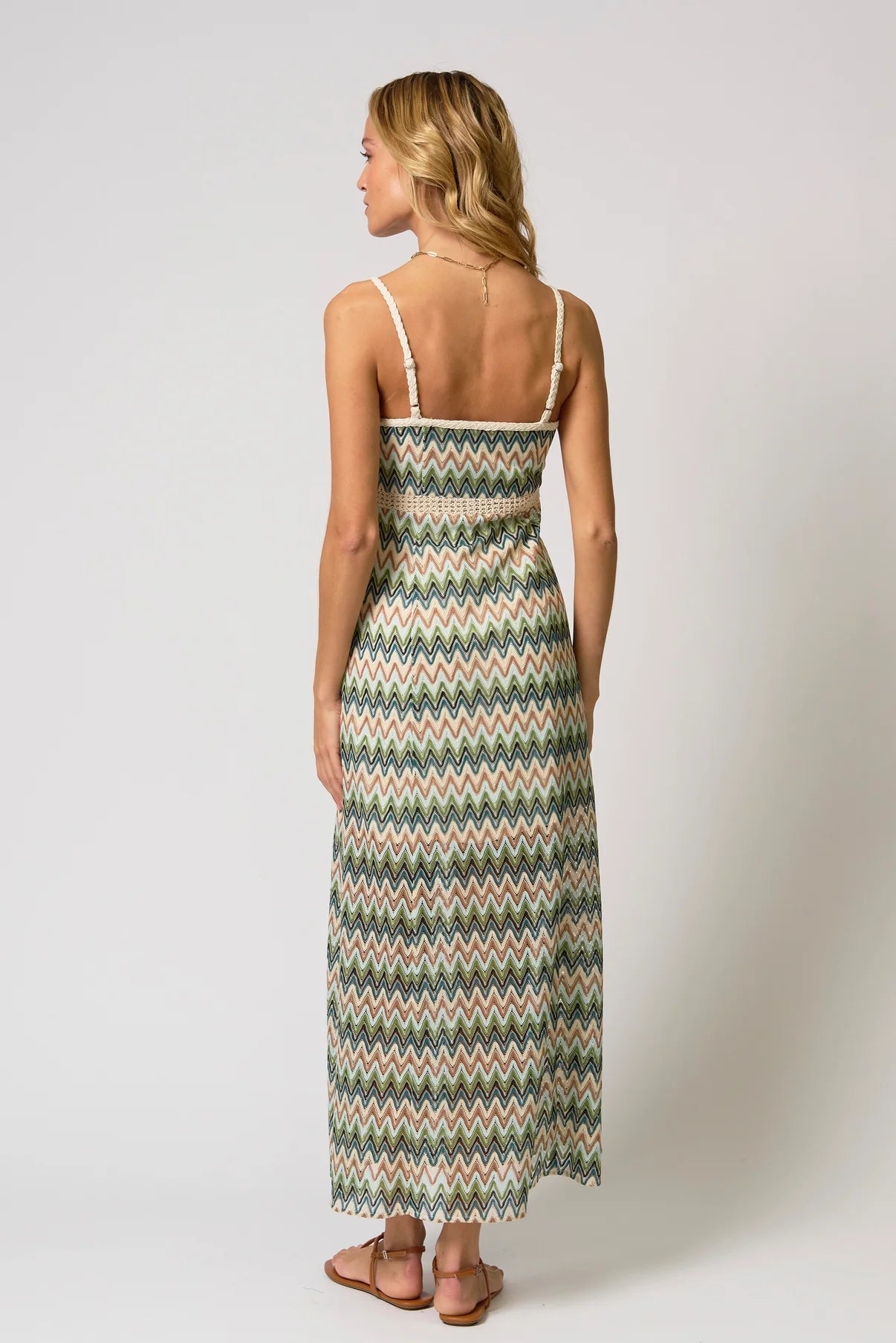 Celine Crochet Maxi Dress