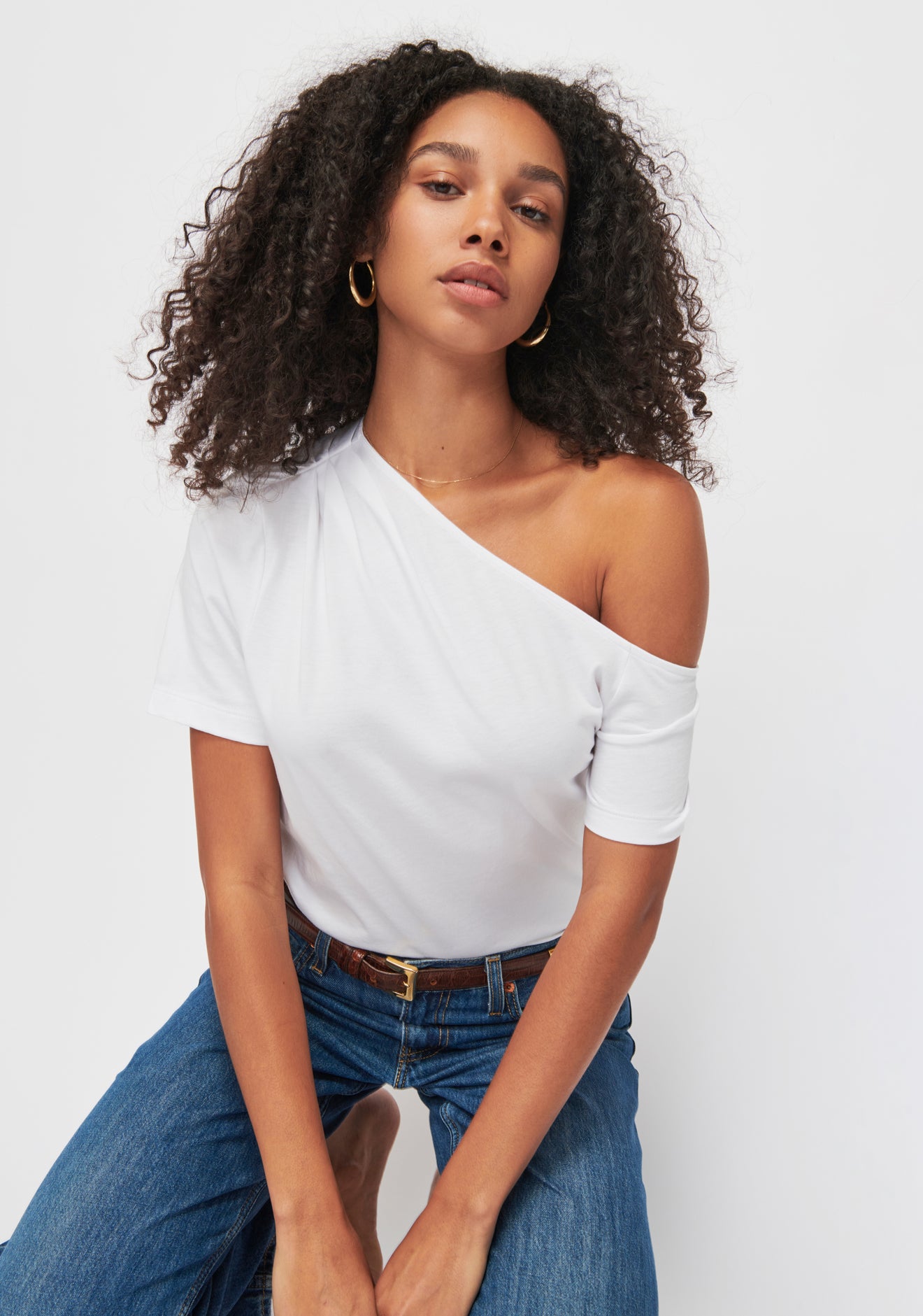 Randa Draped Tee
