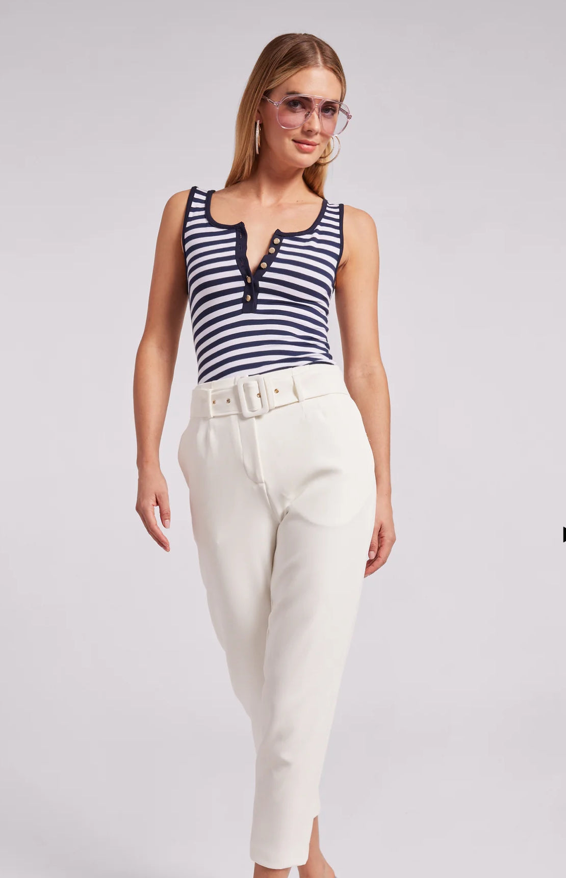 Fathima Stripe Top