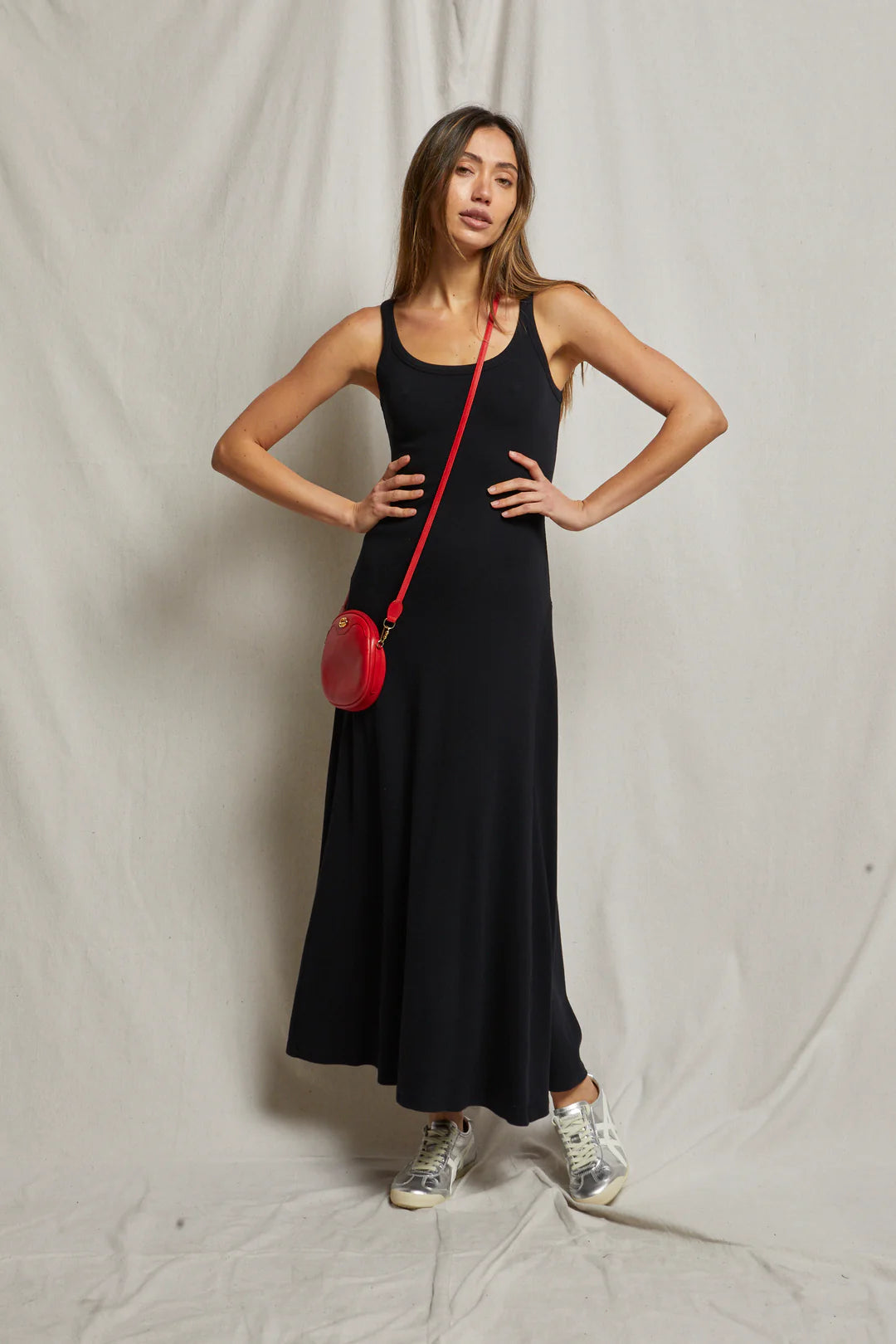 Mimi Jersey Ribbed Tank Dress