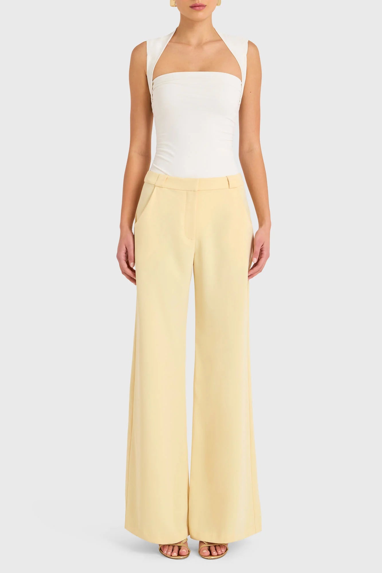 Saddler Pant (IVORY…not yellow)