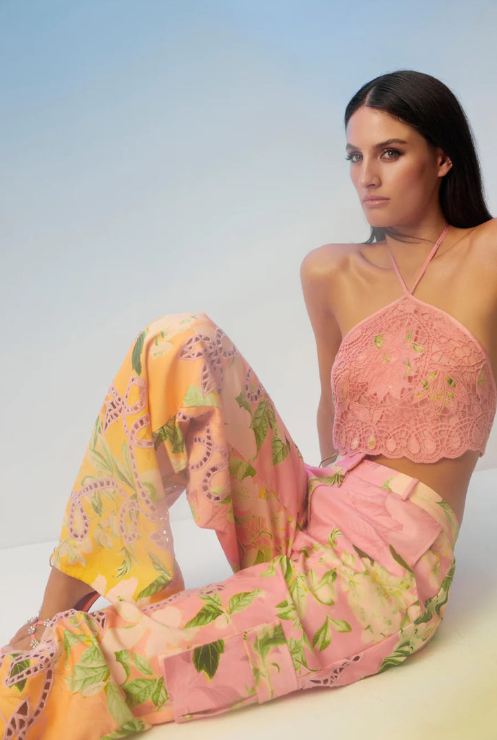 Floral Halter