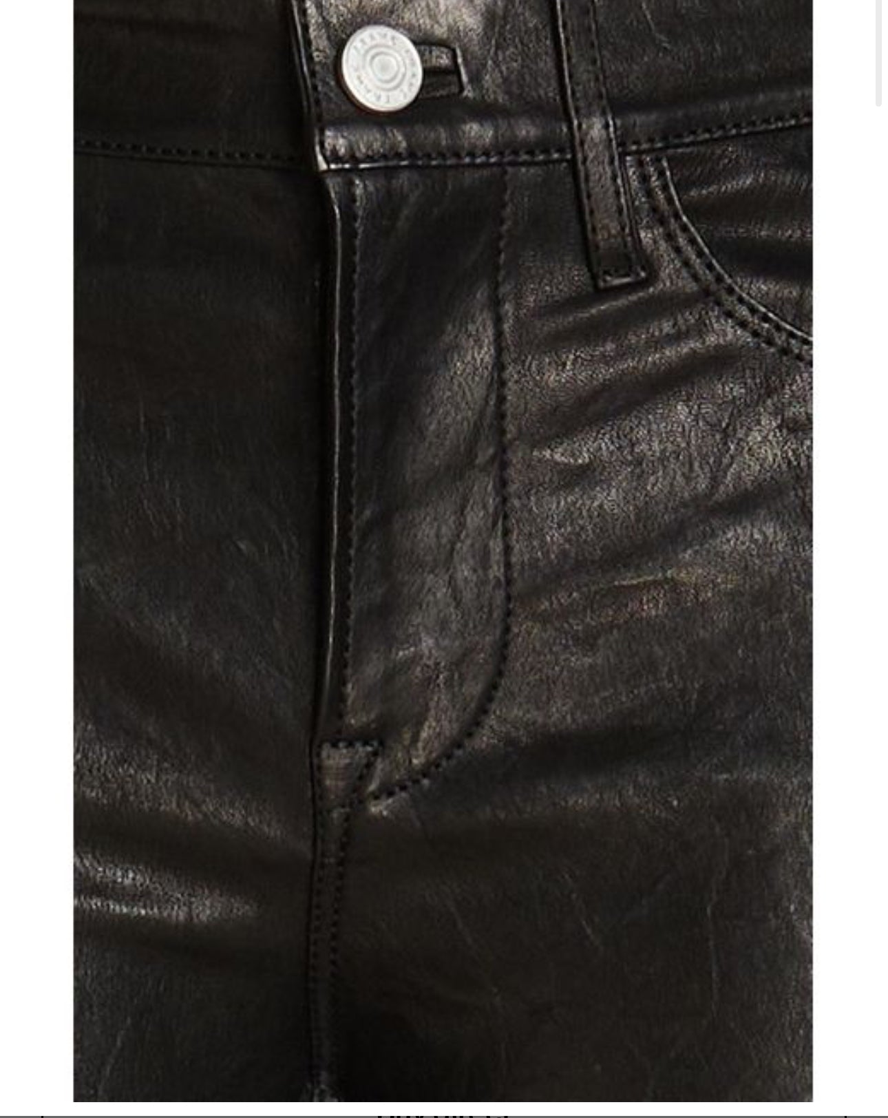 Le High Leather Pants