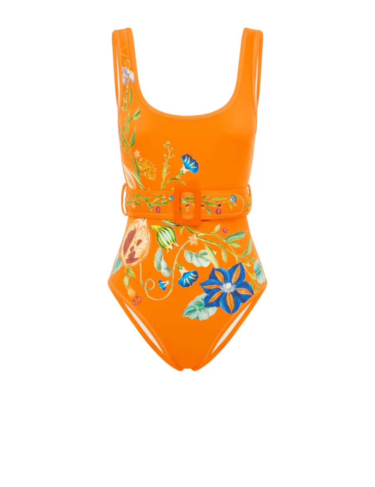 Flores Belted One Piece