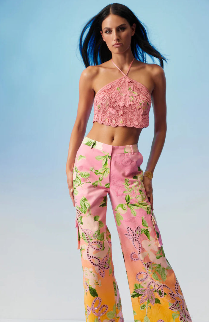 Floral Halter