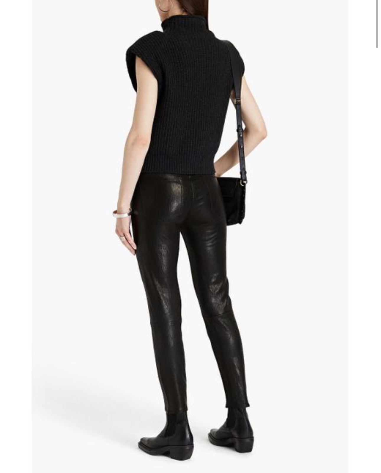 Le High Leather Pants