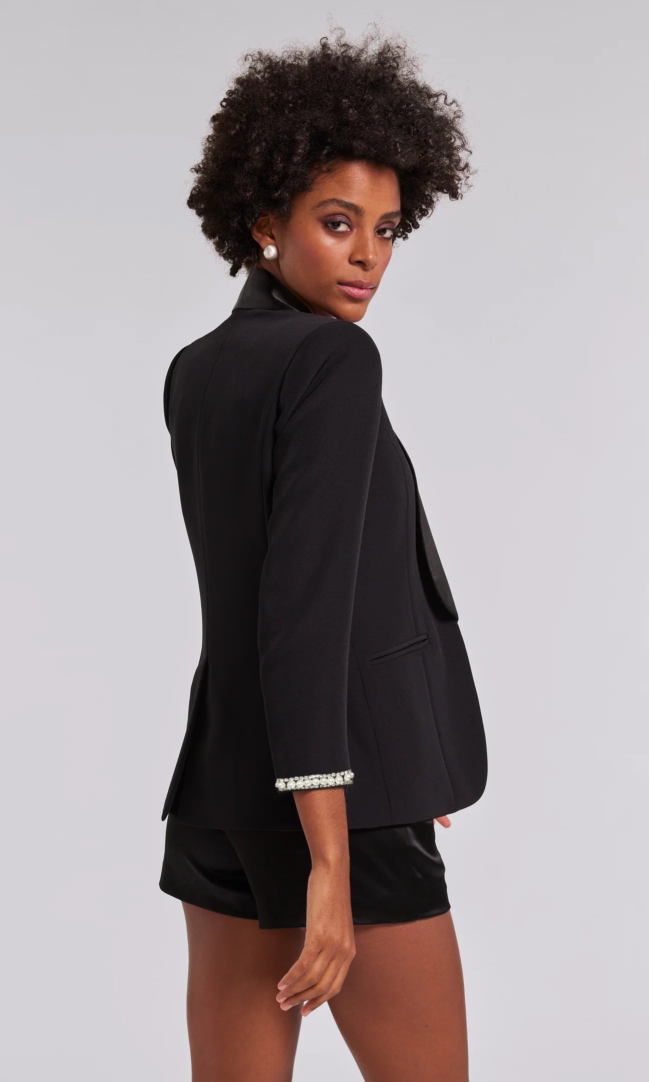 Argo Satin Pearl Blazer