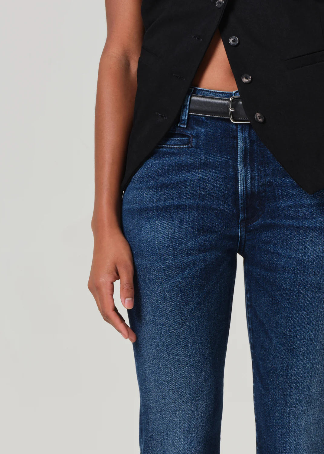 Lilac Flare With Welt Pocket In Mativa