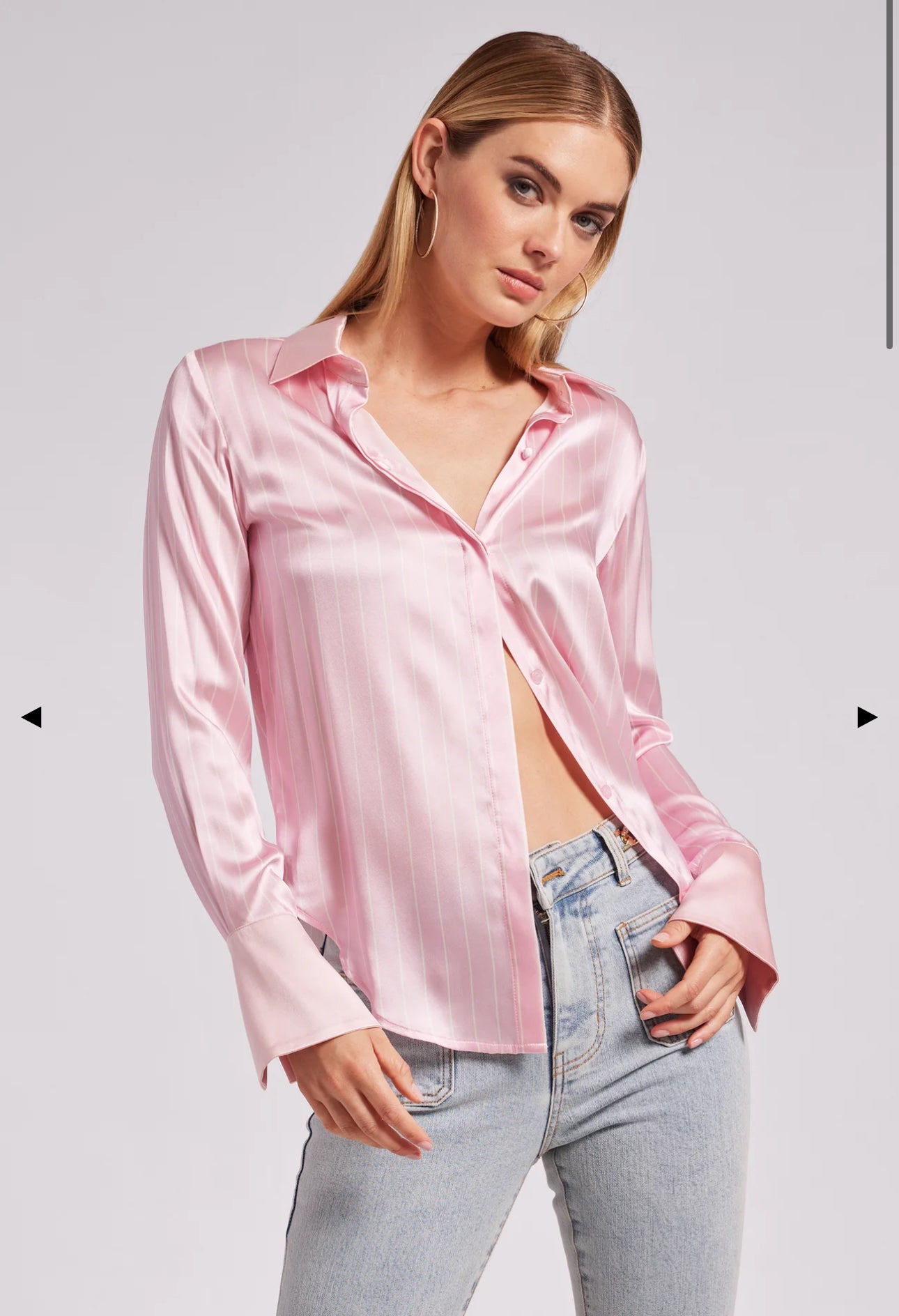 Jay Pinstripe Blouse