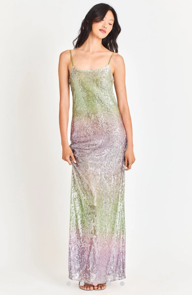 Lilac Sequin Dress