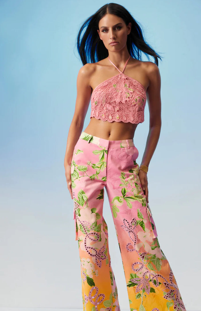 Floral Halter