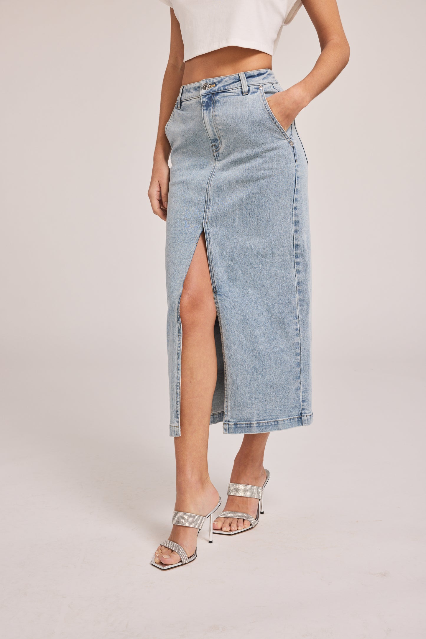 Medina Denim Skirt