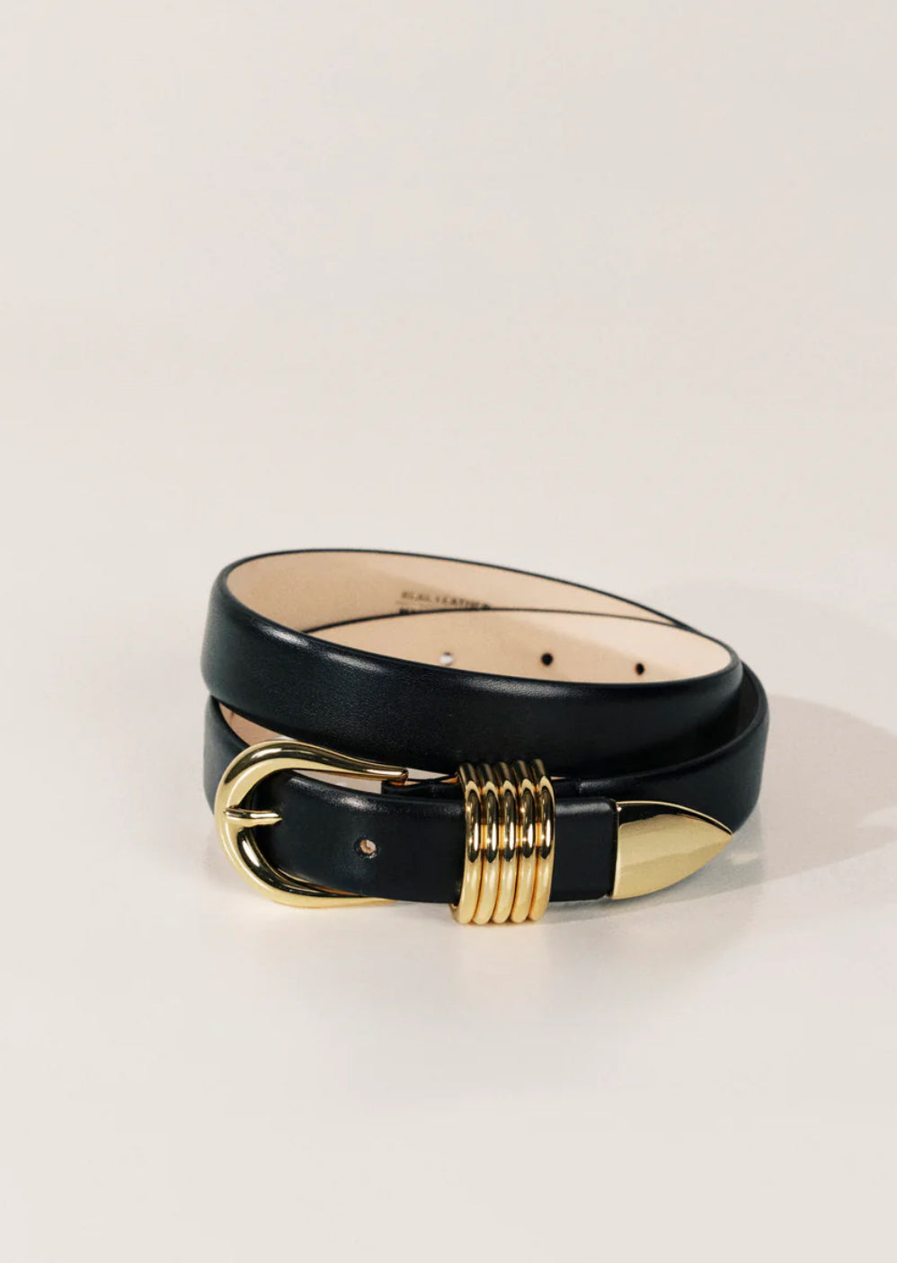 Hollyhock Belt Black/Gold