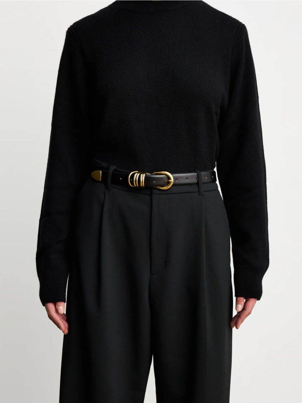 Hollyhock Belt Black/Gold