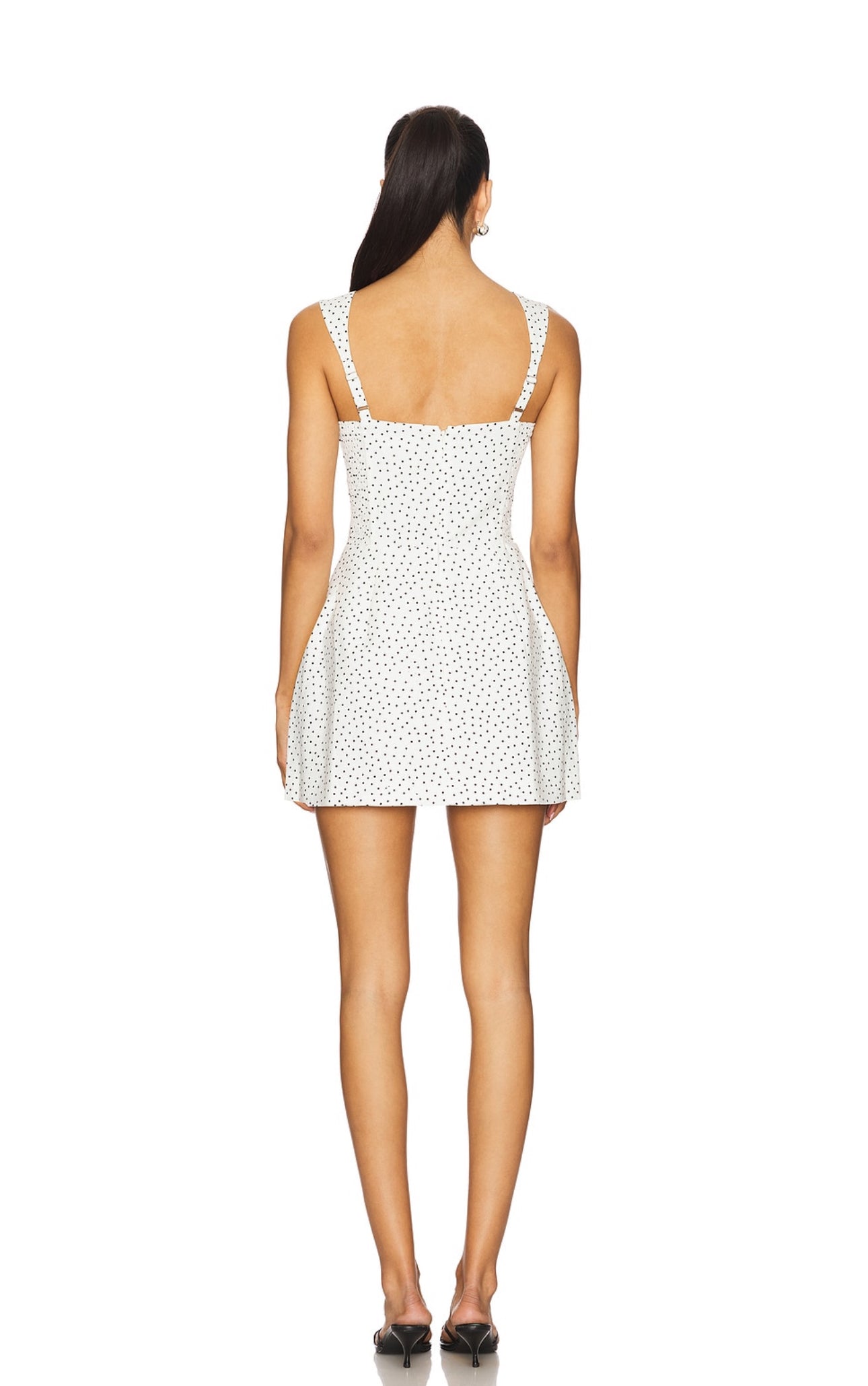 Bethany Skort Romper Polkadot