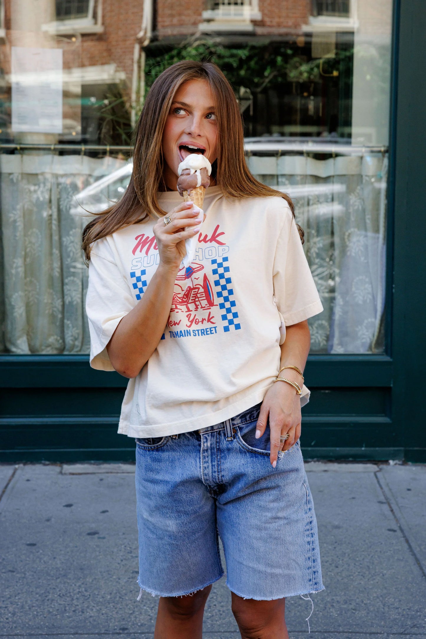 Montauk Surf Shop Boyfriend Tee