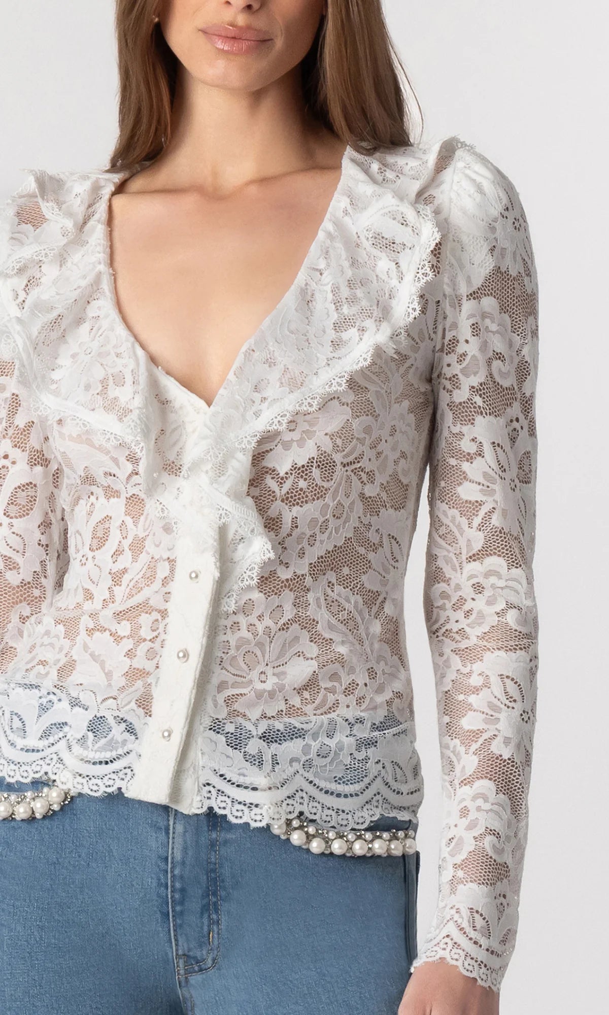 Corsa Lace Top
