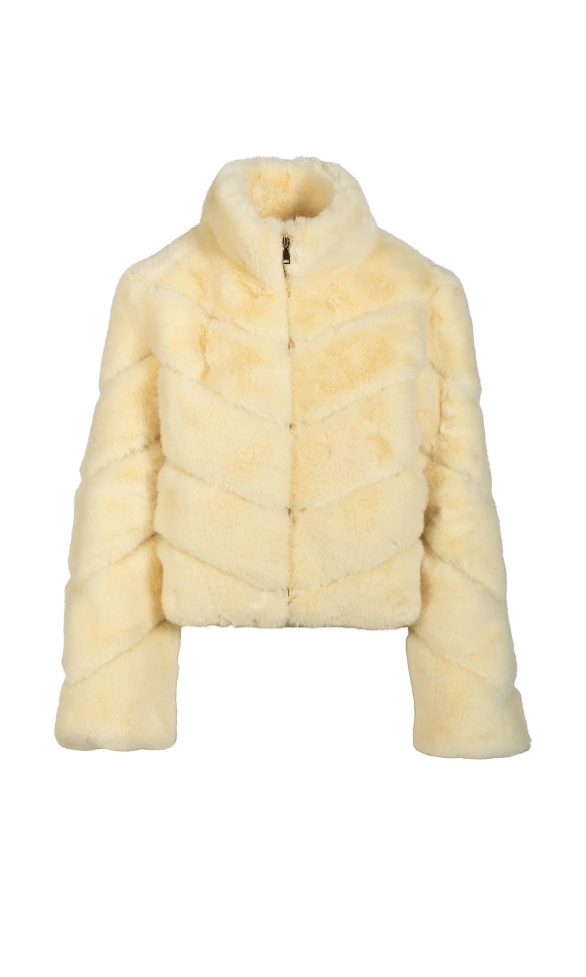 Brianna Faux Fur Jacket Banana