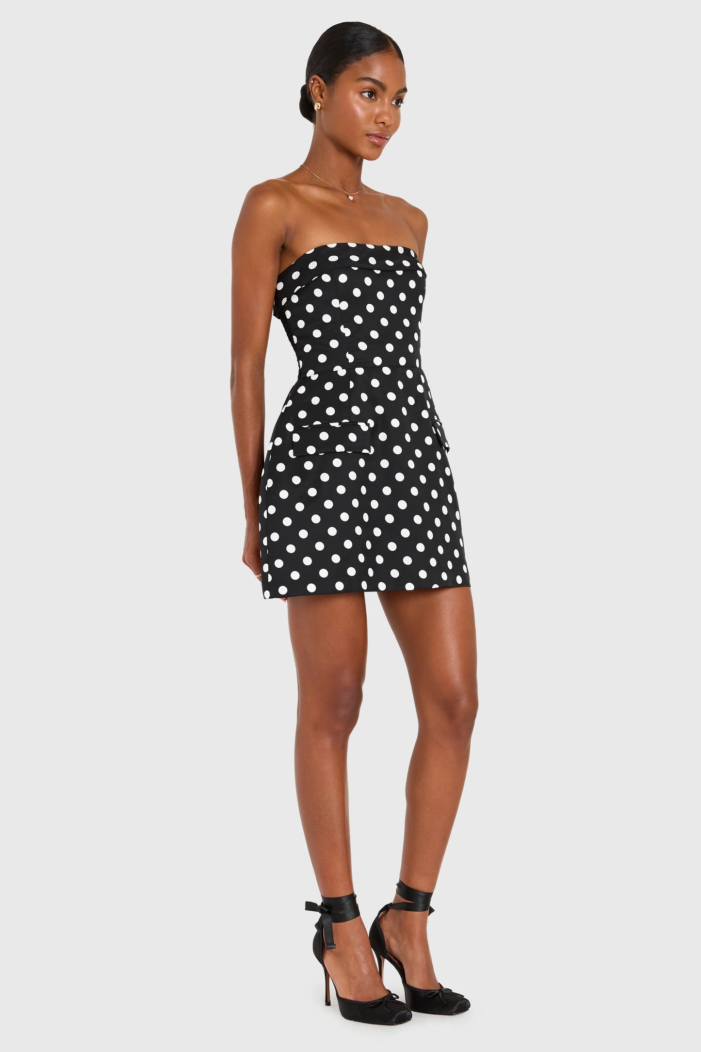Lucienne Skort Romper Polka Dot