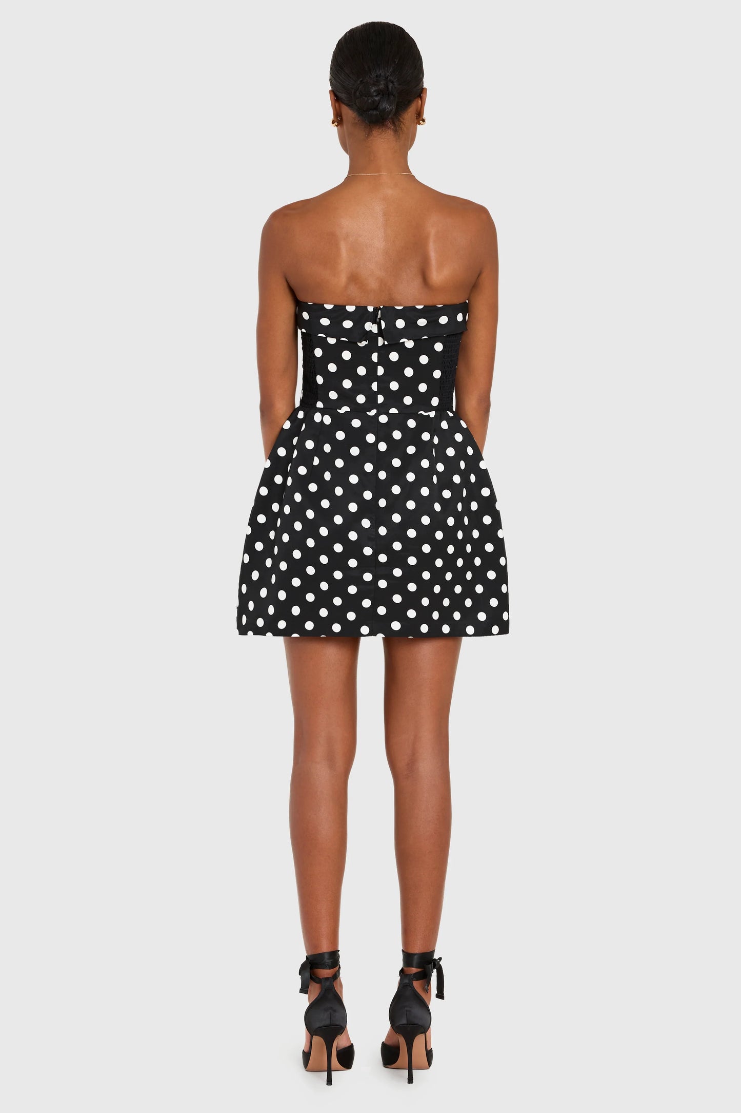 Lucienne Skort Romper Polka Dot