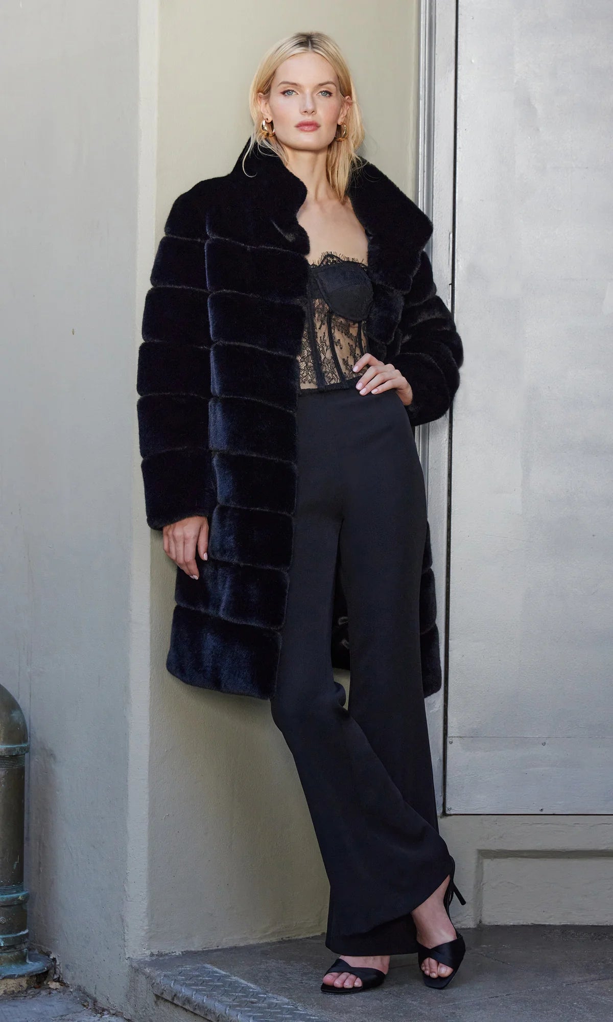 Christie Faux Fur Coat