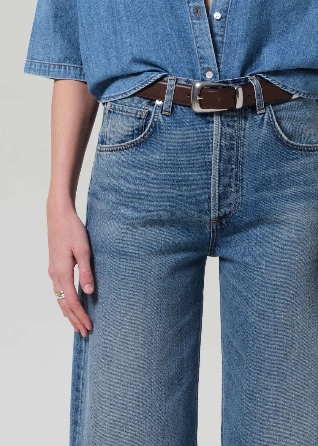 Ayla Raw Hem Telegraph