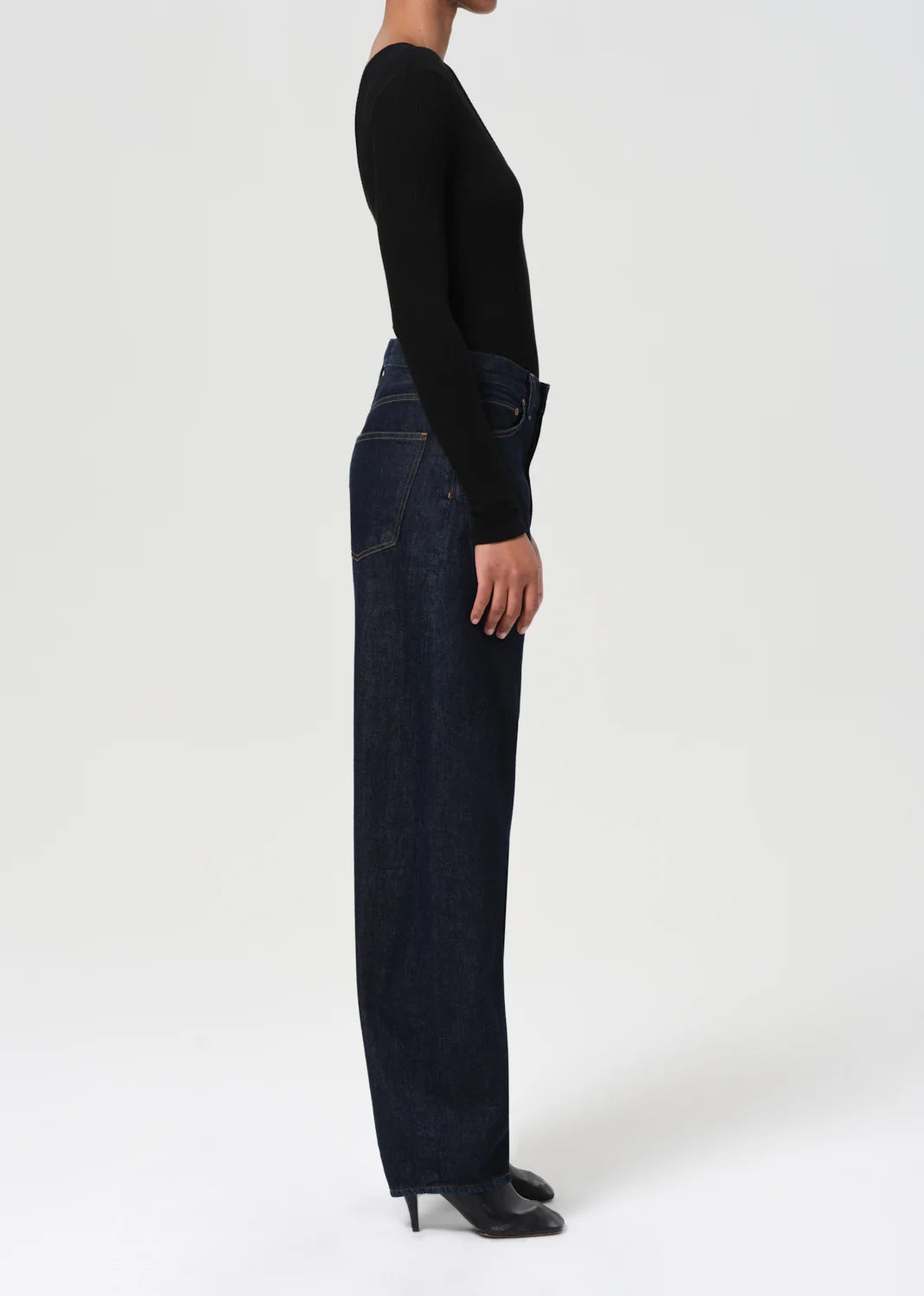 Luna High Rise Jean in Rinse