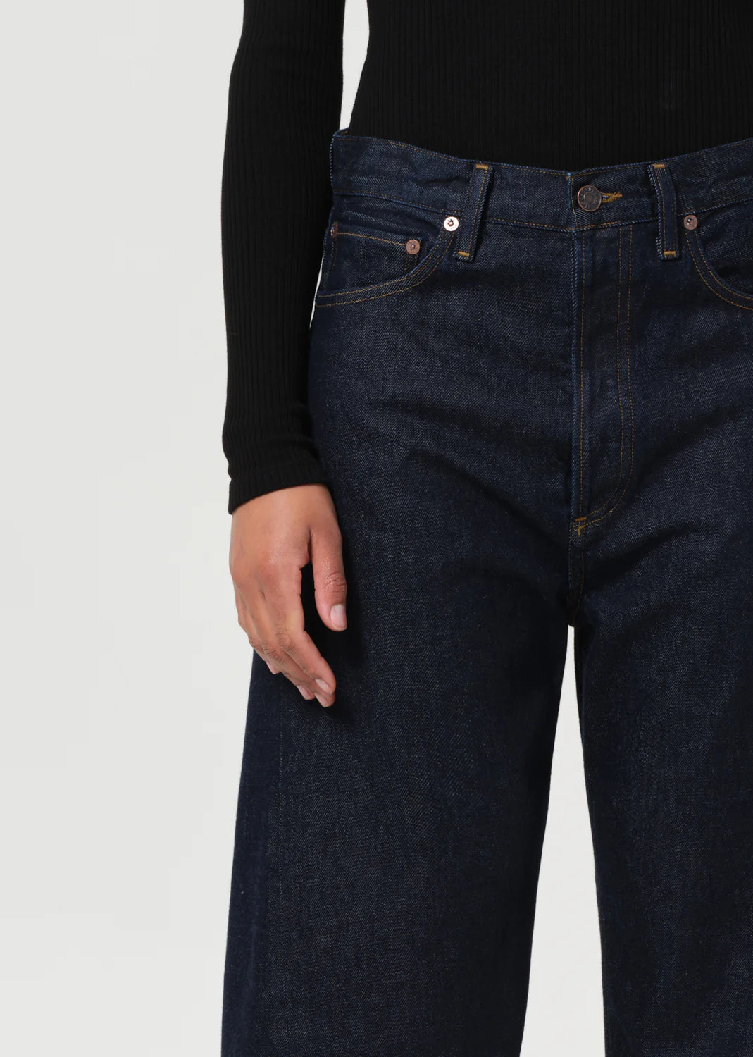 Luna High Rise Jean in Rinse