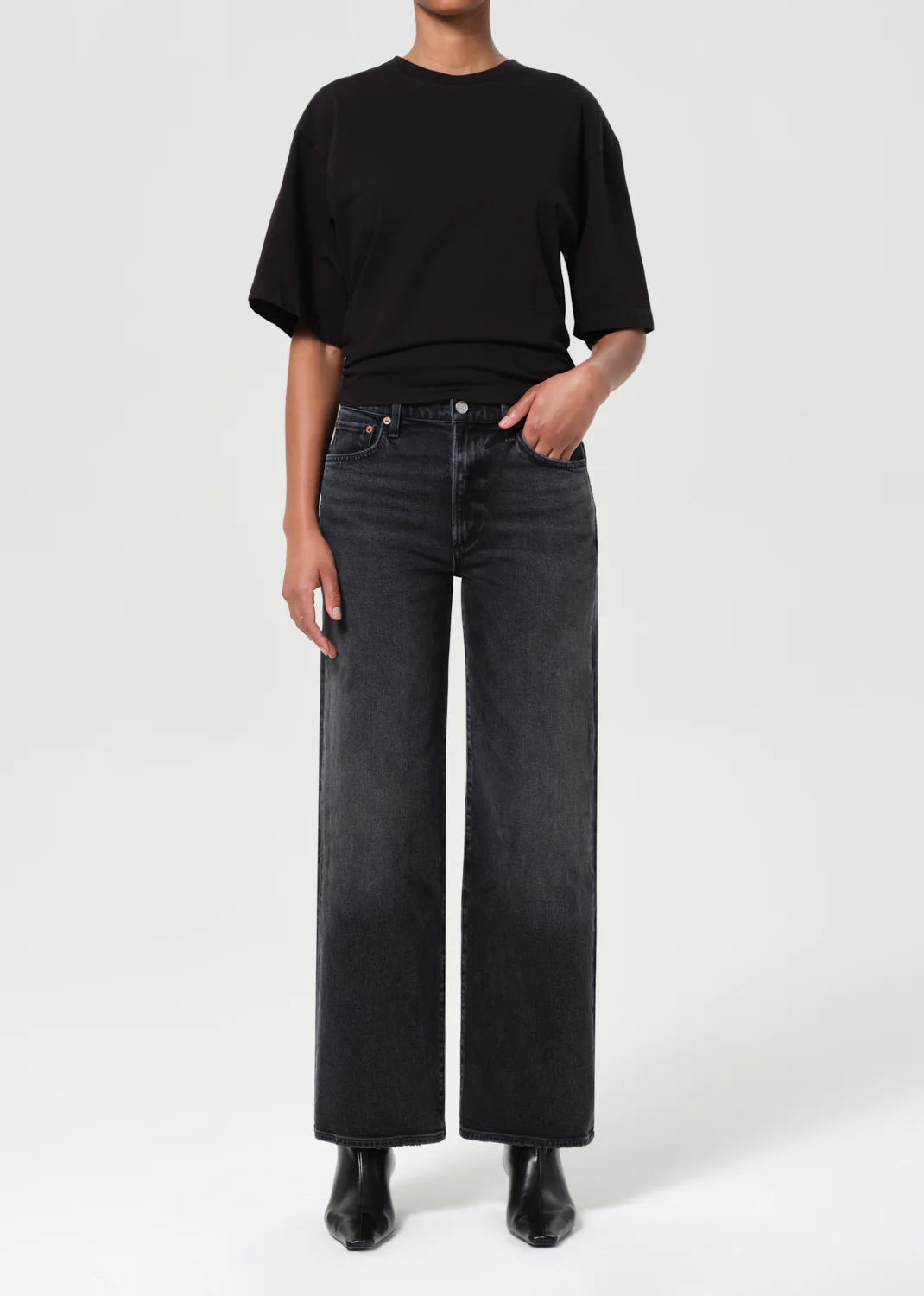 Harper Straight Jean (Stretch) in Radius