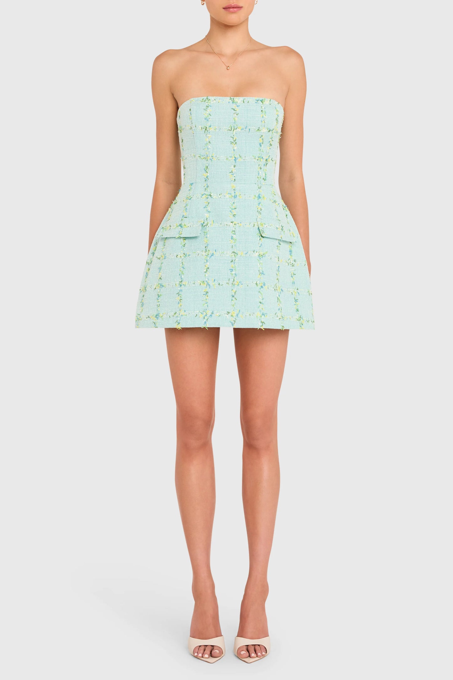 Bethany Skort Romper Aquamarine