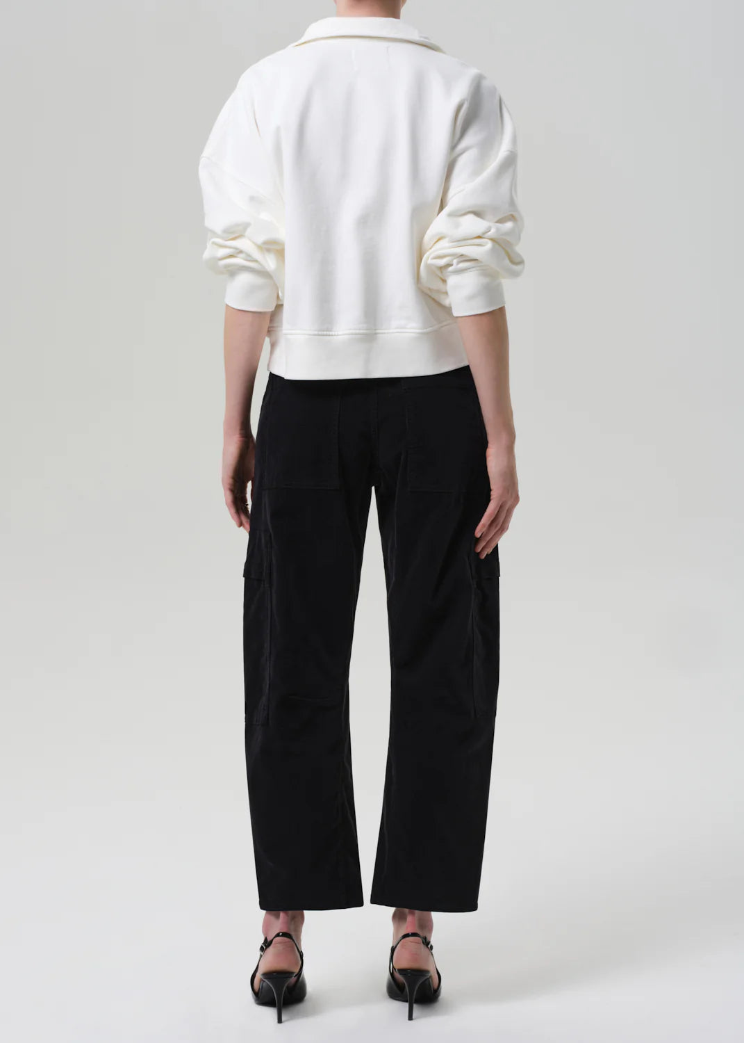 Marcelle Cargo Corduroy Charcoal