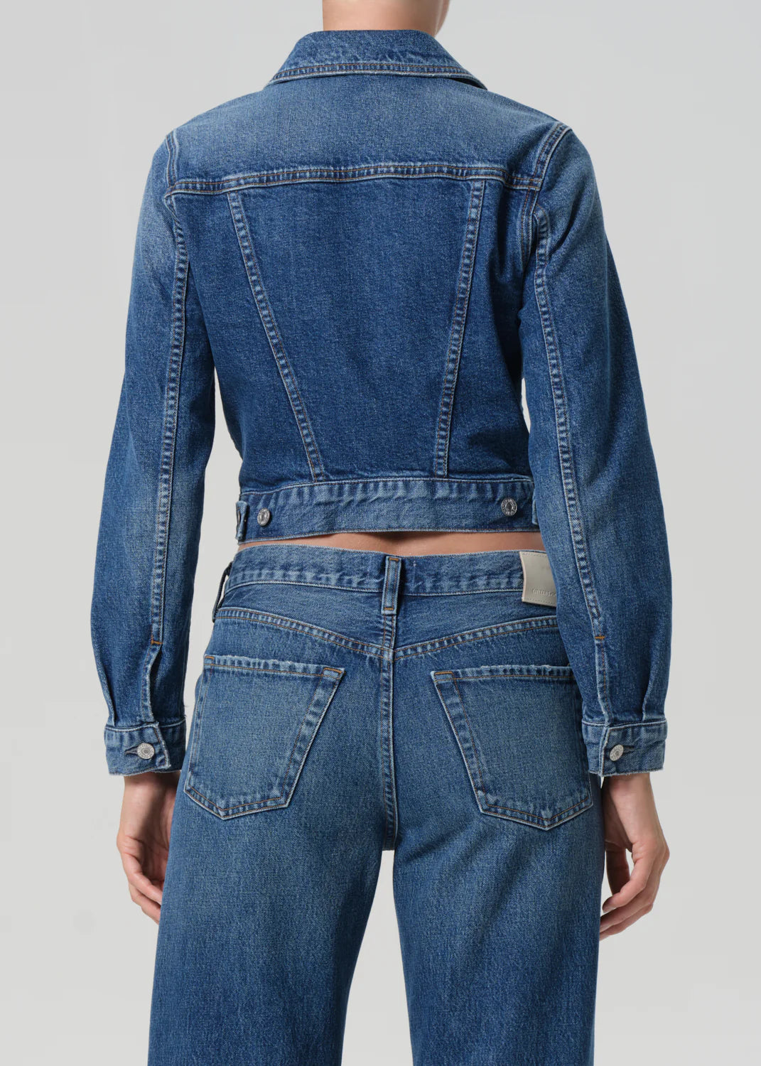 Charisse Shrunken Jacket In Briar