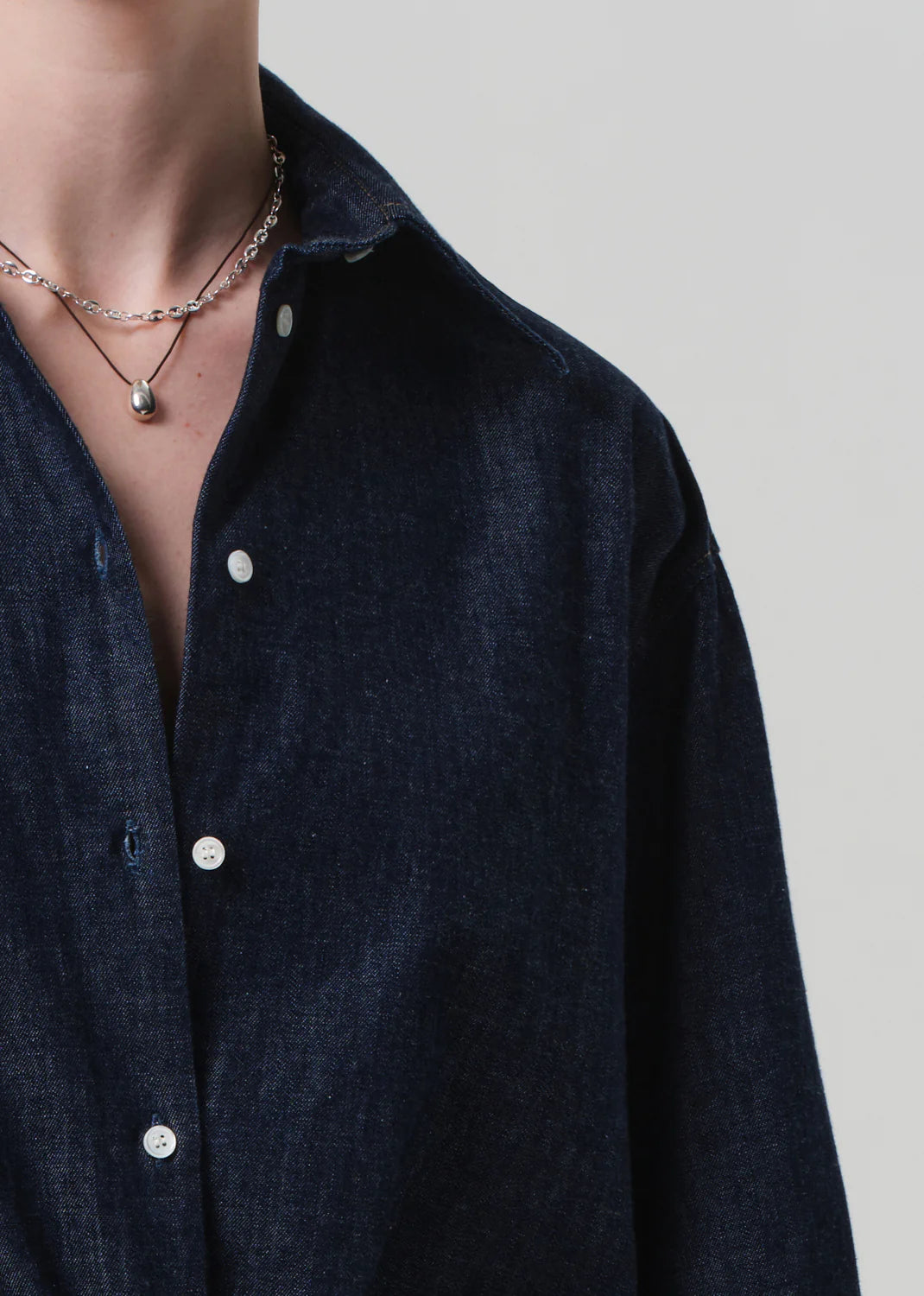 Ana Crop Shirt In Piave