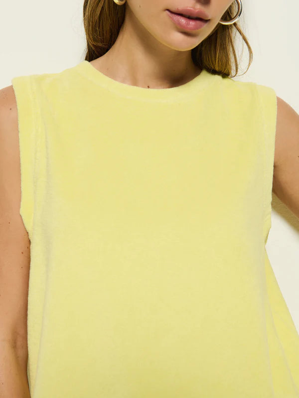 Nara Muscle Tank Citrus Yellow