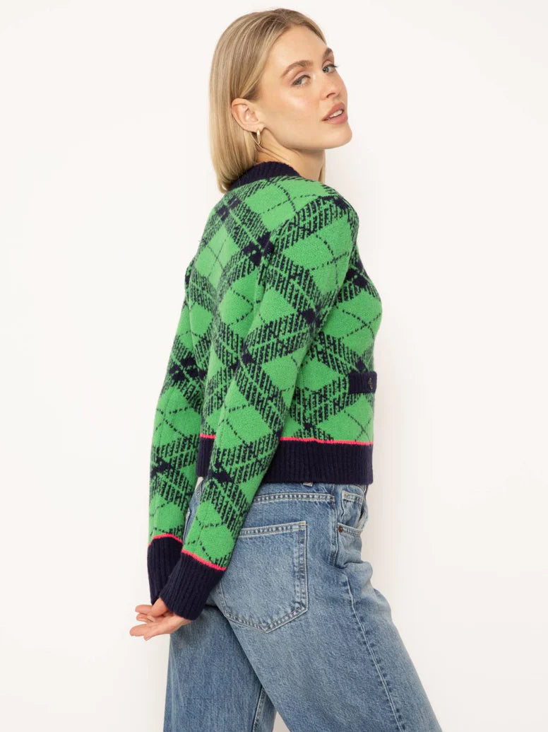 Goldie Plaid Cardi