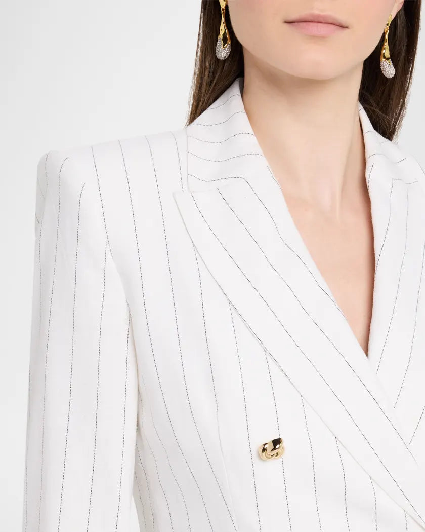 Arielle Pinstripe Blazer