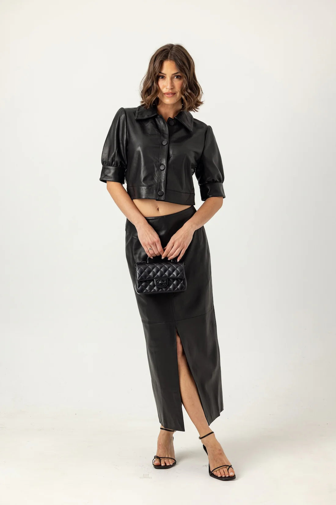 Leather Monet Jacket