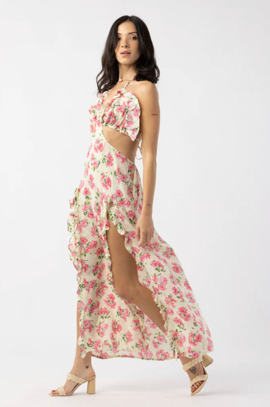 Cream Bouquet Maxi