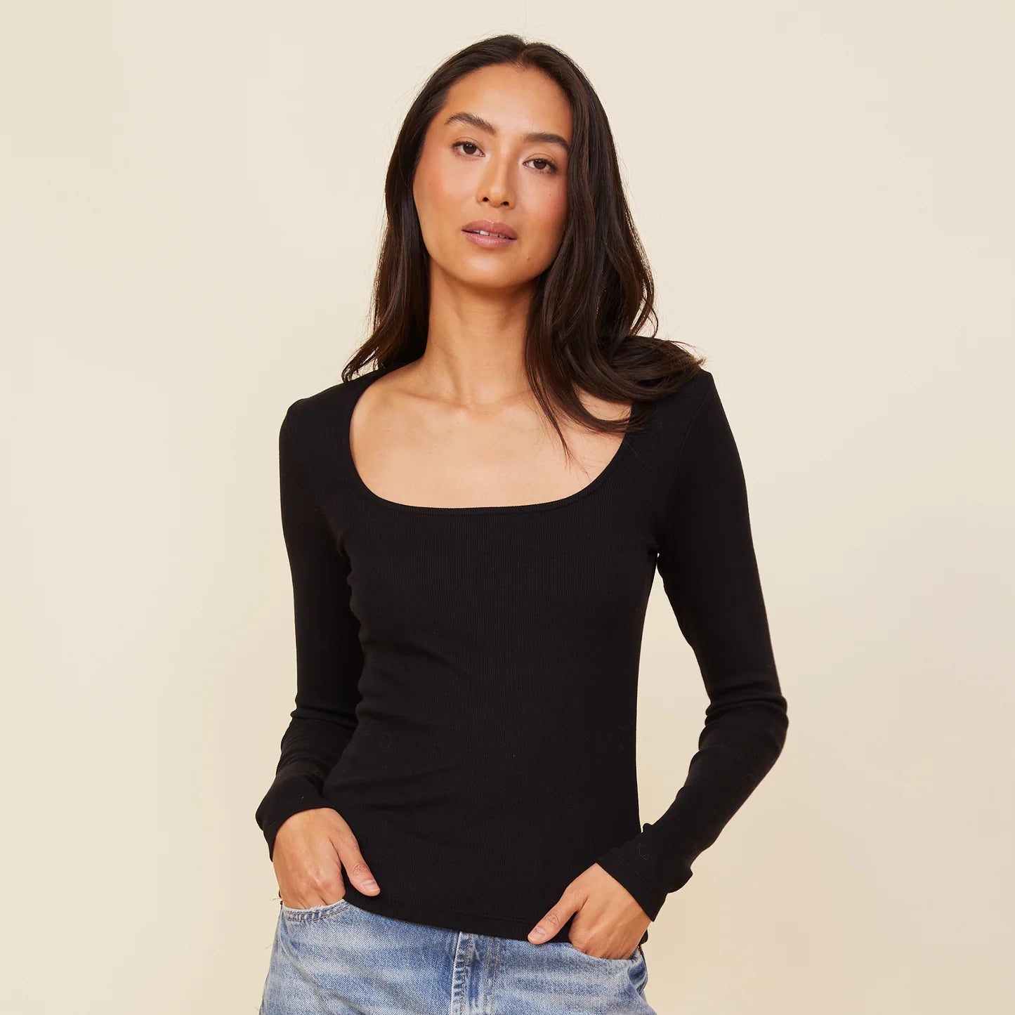 90’s Rib Long Sleeve