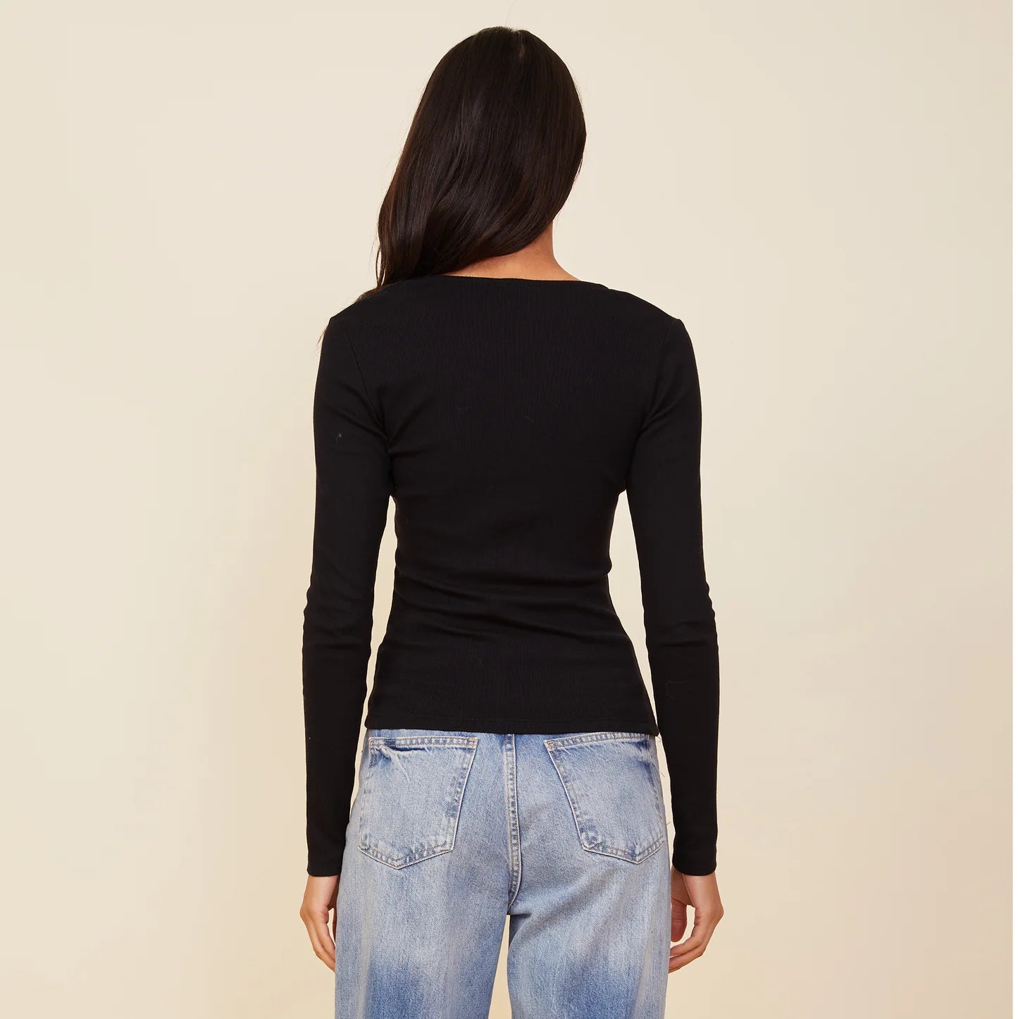 90’s Rib Long Sleeve