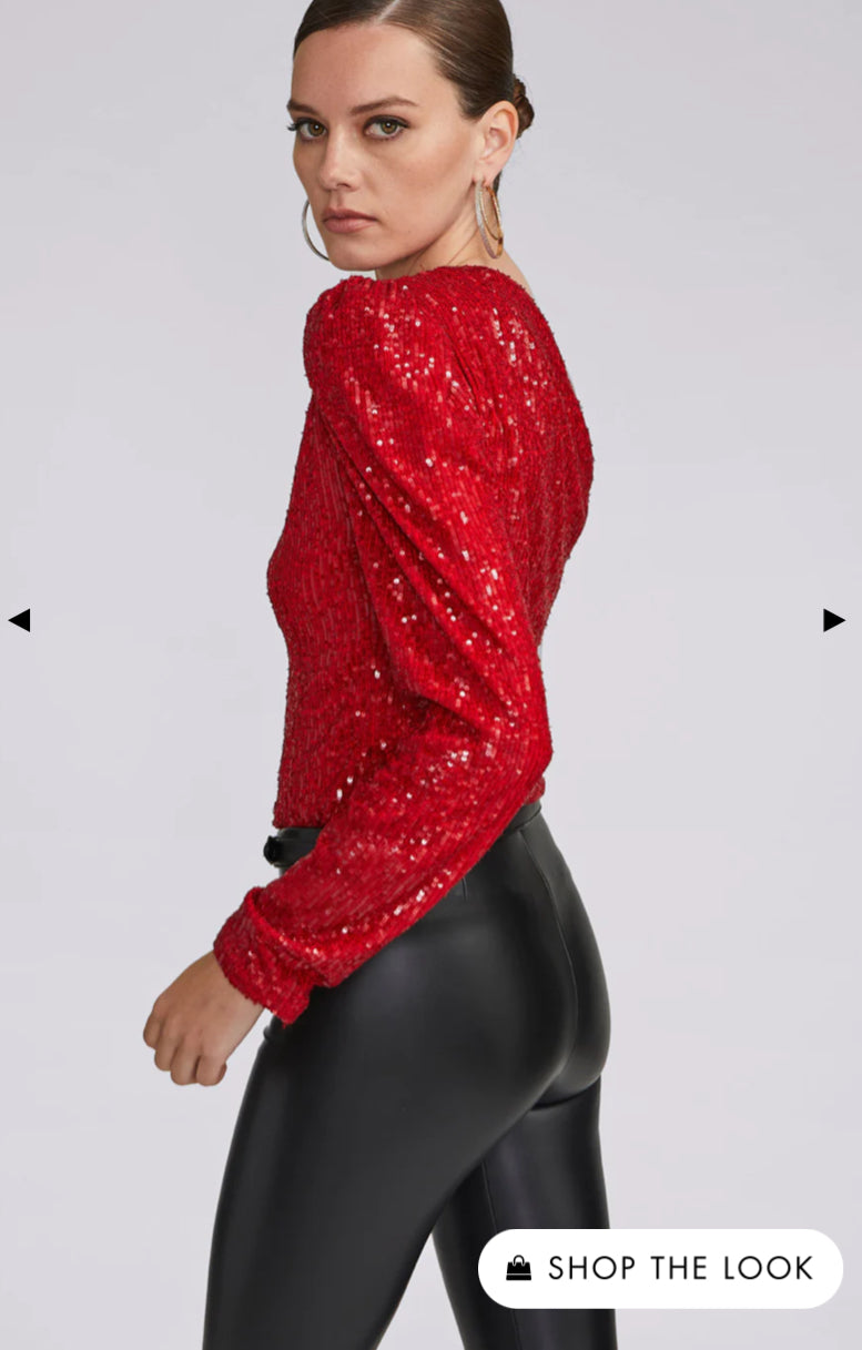 Vetta Sequin Top