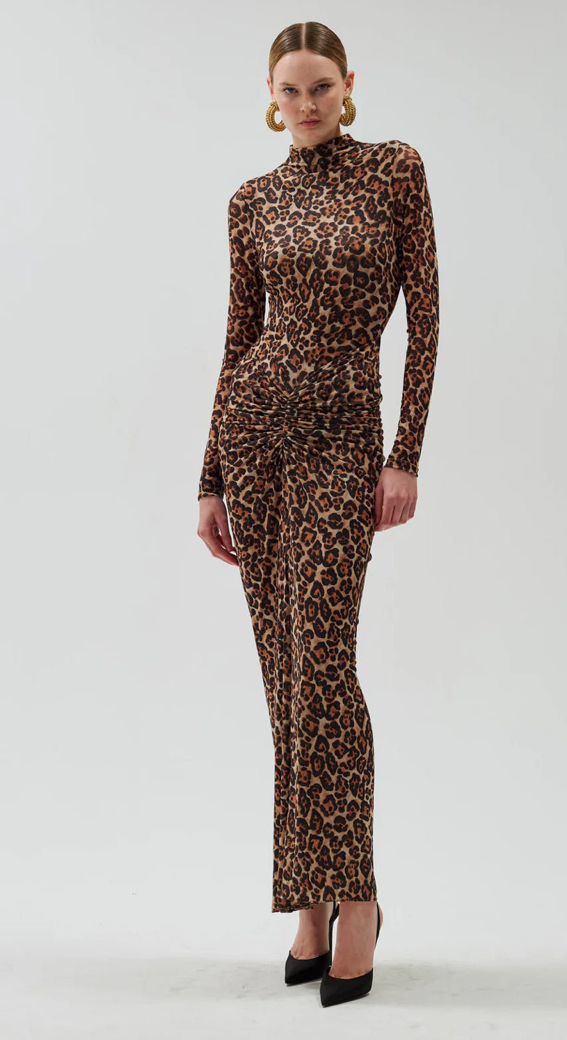 Scorpio Dress Leopard